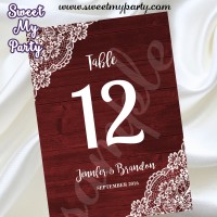 Rustic Wedding Table Numbers,Wood Lace Wedding Table Numbers,Vintage wedding Table Numbers,(017w)